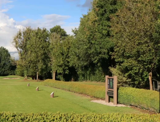 Golf course at County Meath Golf Club in Trim, Co. Meath
