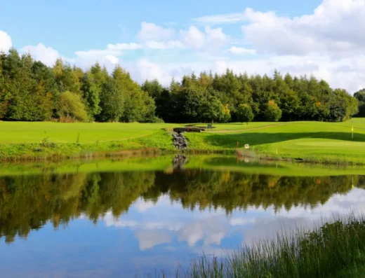 Golf course at Craddockstown Golf Club in Naas, Co. Kildare